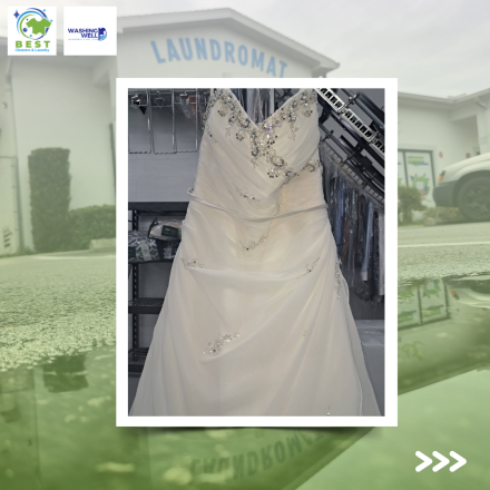 Wedding Dresses Hanging on a Rack